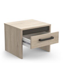 Nachttisch >WATSON< in Kronberg Eiche - 39,5x32,1x34,7cm (BxHxT)