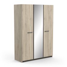 Drehtürenschrank >WATSON< in Kronberg Eiche - 133,5x191,5x51,4cm (BxHxT)