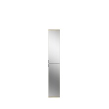 Garderoben-Set >Projekt X< in Artisan Eiche / Spiegelglas - 60x193x34cm (BxHxT)