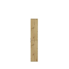 Garderoben-Set >Projekt X< in Artisan Eiche / Spiegelglas - 60x193x34cm (BxHxT)