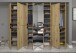 Garderoben-Set >Projekt X< in Artisan Eiche / Spiegelglas - 244x193x34cm (BxHxT)