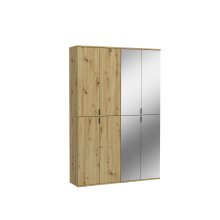 Garderoben-Set >Projekt X< in Artisan Eiche /...