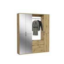 Garderoben-Set >Projekt X< in Artisan Eiche /...