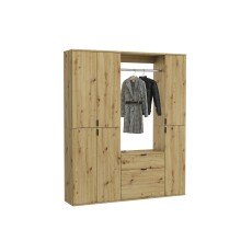 Garderoben-Set >Projekt X< in Artisan Eiche -...