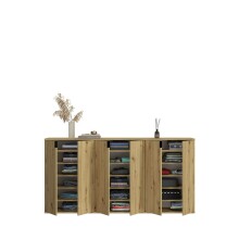Garderoben-Set >Projekt X< in Artisan Eiche - 183x99x34cm (BxHxT)