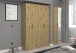 Spiegelschrank >Projekt X< in Artisan Eiche / Spiegelglas - 30x193x34cm (BxHxT)