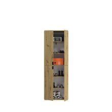 Hochschrank >Projekt X< in Artisan Eiche - 61x193x34cm (BxHxT)