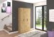 Hochschrank >Projekt X< in Artisan Eiche - 61x193x34cm (BxHxT)