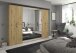 Hochschrank >Projekt X< in Artisan Eiche - 61x193x34cm (BxHxT)
