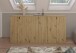 Schuhkommode >Projekt X< in Artisan Eiche - 61x99x34cm (BxHxT)