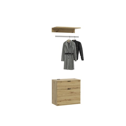 Kommode >Projekt X< in Artisan Eiche - 61x34cm (BxT)