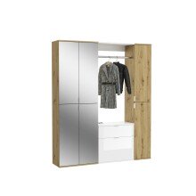 Garderoben-Set >Projekt X< in Artisan Eiche /...