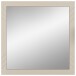 Spiegel >Notes< in Sandbeige Matt / Spiegel - 80x80x2cm (BxHxT)