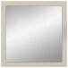Spiegel >Notes< in Sandbeige Matt / Spiegel - 80x80x2cm (BxHxT)