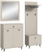 Garderoben-Set >Notes< in Sandbeige Matt - 195x190x35cm (BxHxT)