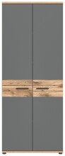 Aktenschrank >Mason< in Nox Oak / Basalt Grau -...