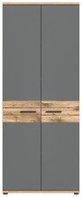 Aktenschrank >Mason< in Nox Oak / Basalt Grau -...