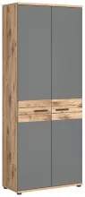Aktenschrank >Mason< in Nox Oak / Basalt Grau -...