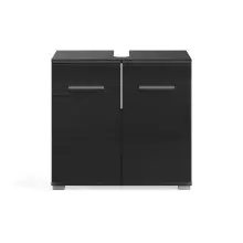 Waschbeckenunterschrank >Linus< in Schwarz...