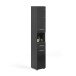 Hochschrank >Linus< in Schwarz Hochglanz - 30x182x31cm (BxHxT)