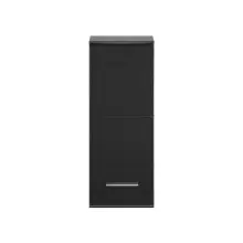 Hängeschrank >Linus< in Schwarz Hochglanz -...