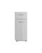 Hochschrank >Lina< in Weiß Hochglanz - 30x79x31cm (BxHxT)