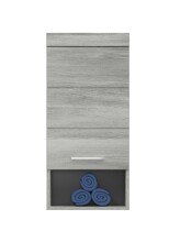 Hängeschrank >Soul< in Rauchsilber -...