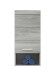 Hängeschrank >Soul< in Rauchsilber - 37x79x24cm (BxHxT)