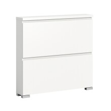 Schuhschrank >Shoelove< in Weiß - 95x88x18cm...