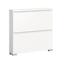 Schuhschrank >Shoelove< in Weiß - 95x88x18cm...