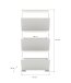 Schuhschrank >Shoelove< in Weiß - 60x130x18cm (BxHxT)