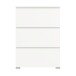 Schuhschrank >Shoelove< in Weiß - 95x130x18cm (BxHxT)
