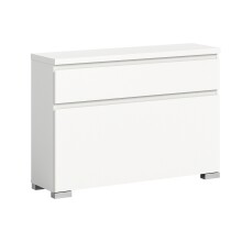 Schuhschrank >Shoelove< in Weiß - 95x67x27cm...