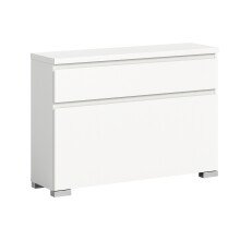 Schuhschrank >Shoelove< in Weiß - 95x67x27cm (BxHxT)