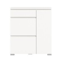 Schuhschrank >Shoelove< in Weiß - 95x109x27cm (BxHxT)