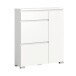Schuhschrank >Shoelove< in Weiß - 95x109x27cm (BxHxT)