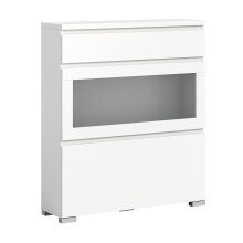 Schuhschrank >Shoelove< in Weiß - 95x109x27cm...