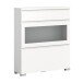 Schuhschrank >Shoelove< in Weiß - 95x109x27cm (BxHxT)