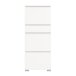Schuhschrank >Shoelove< in Weiß - 60x151x27cm (BxHxT)