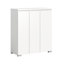 Schuhschrank >Shoelove< in Weiß - 95x109x40cm...
