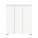 Schuhschrank >Shoelove< in Weiß - 95x109x40cm (BxHxT)