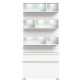 Schuhschrank >Shoelove< in Weiß - 95x192x27cm (BxHxT)