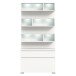 Schuhschrank >Shoelove< in Weiß - 95x192x27cm (BxHxT)