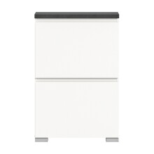 Schuhschrank >Shoelove< in Weiß - 60x88x18cm (BxHxT)