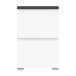 Schuhschrank >Shoelove< in Weiß - 60x88x18cm (BxHxT)