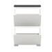Schuhschrank >Shoelove< in Weiß - 60x88x18cm (BxHxT)