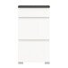 Schuhschrank >Shoelove< in Weiß - 60x109x27cm (BxHxT)