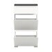 Schuhschrank >Shoelove< in Weiß - 60x109x27cm (BxHxT)