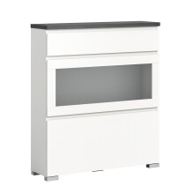 Schuhschrank >Shoelove< in Weiß - 95x109x27cm...