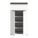 Schuhschrank >Shoelove< in Weiß - 60x109x40cm (BxHxT)